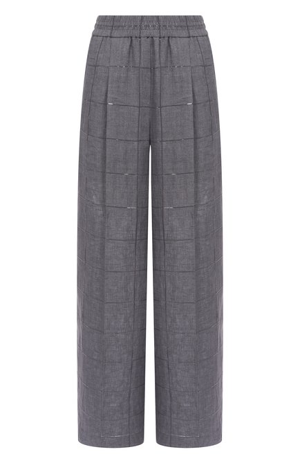 Женские льняные брюки BRUNELLO CUCINELLI, арт. MM633P8887