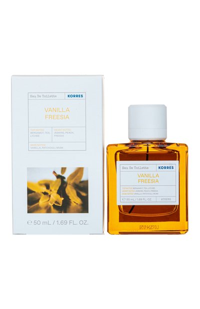 Туалетная вода vanilla freesia (50ml) KORRES, арт. 4603702121071, фото 2