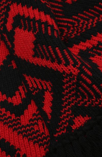 Шарф из шерсти и кашемира PRADA, арт. UMS406-1ZJ2-F0N98-212, фото 4