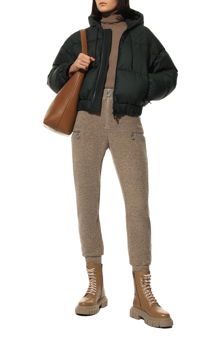 Джоггеры из шерсти и льна JIL SANDER, арт. J40KA0026-J40025, фото 2