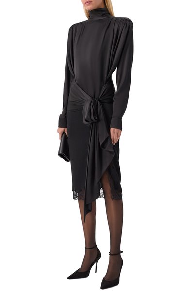 Женская юбка из вискозы BALMAIN, арт. SK000000/0082