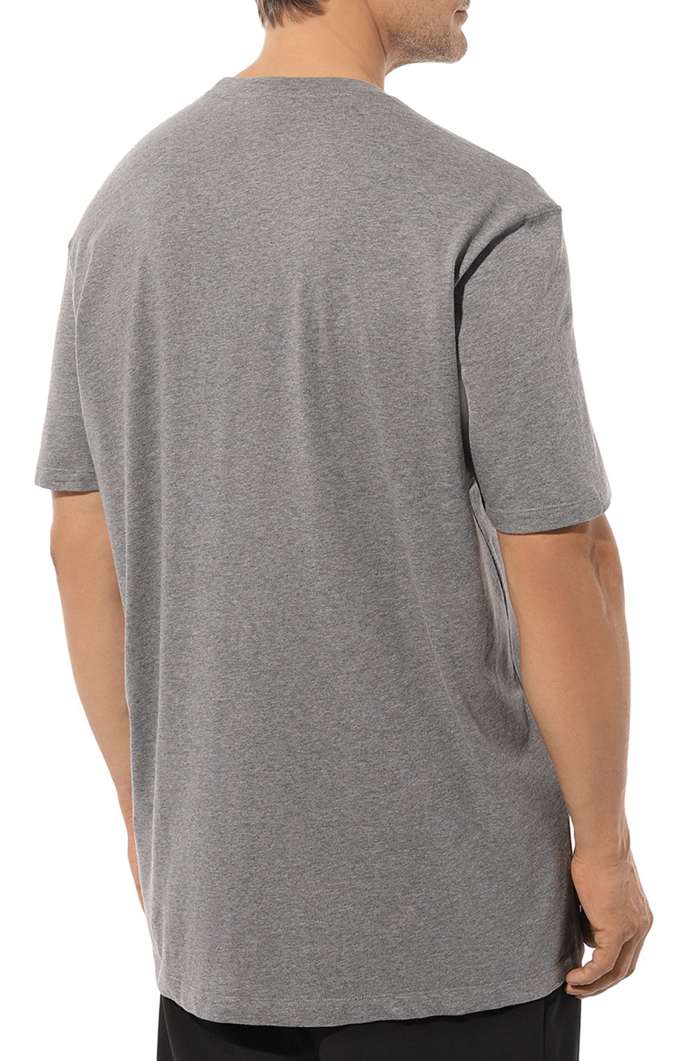 Хлопковая футболка PAUL&SHARK серого цвета по цене 21450 руб., арт. 12311618/3XL-6XL, фото 4 Хлопковая футболка PAUL&SHARK, арт. 12311618/3XL-6XL, фото 4