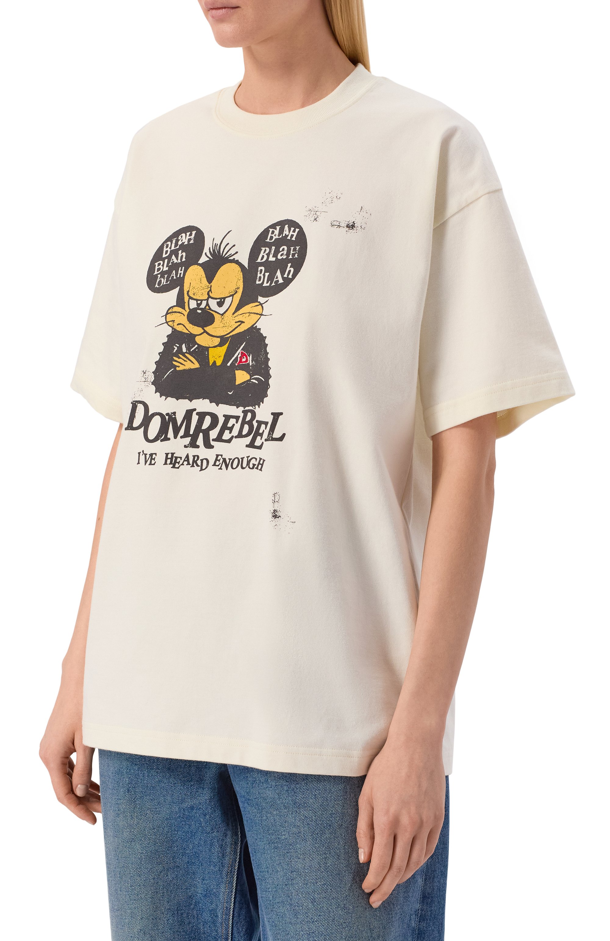 Хлопковая футболка DOMREBEL, арт. BLABLA/T-SHIRT, фото 3