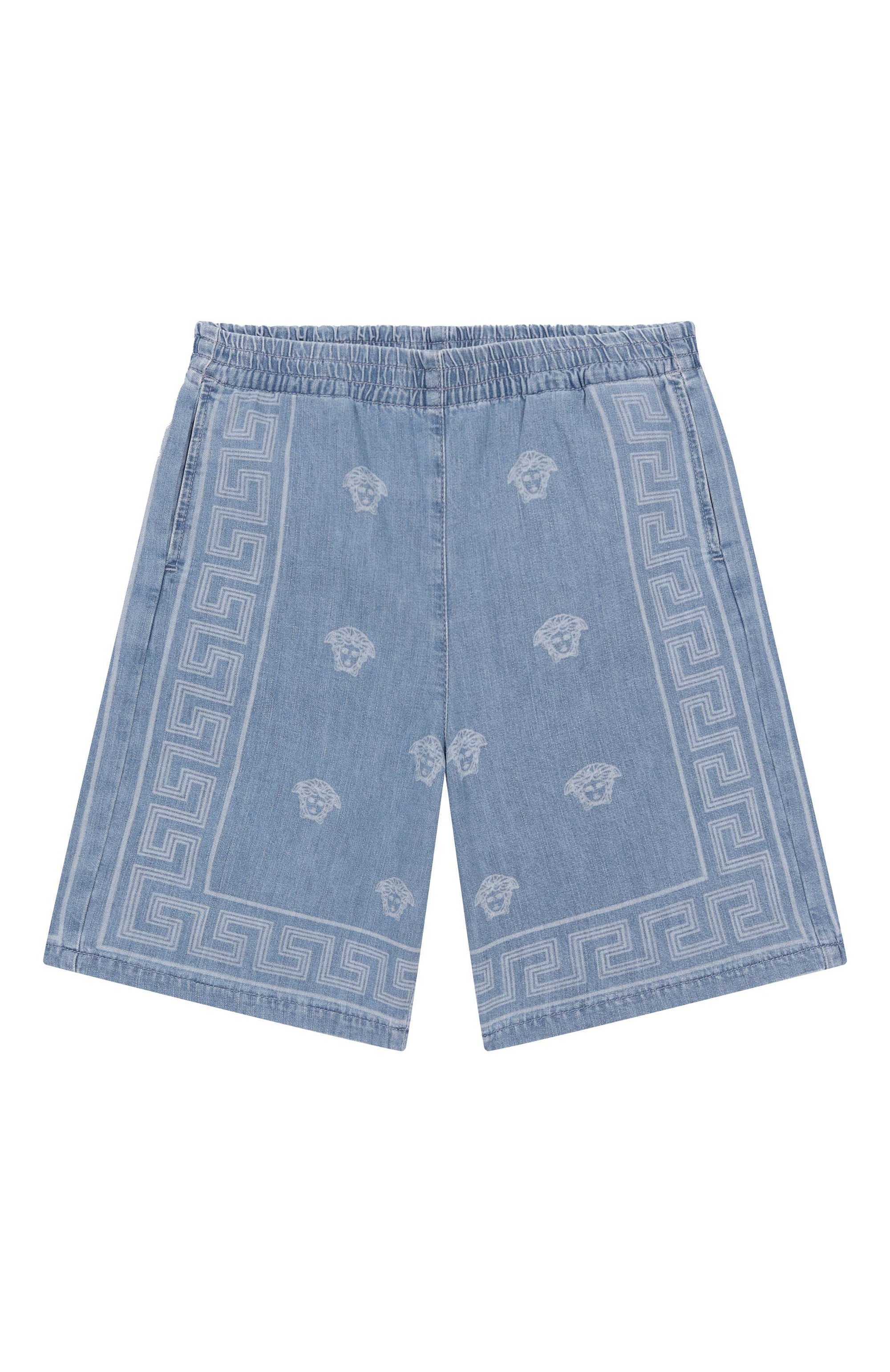 Джинсовые шорты VERSACE, арт. 1018266/1A13070/8A-14A, фото 1