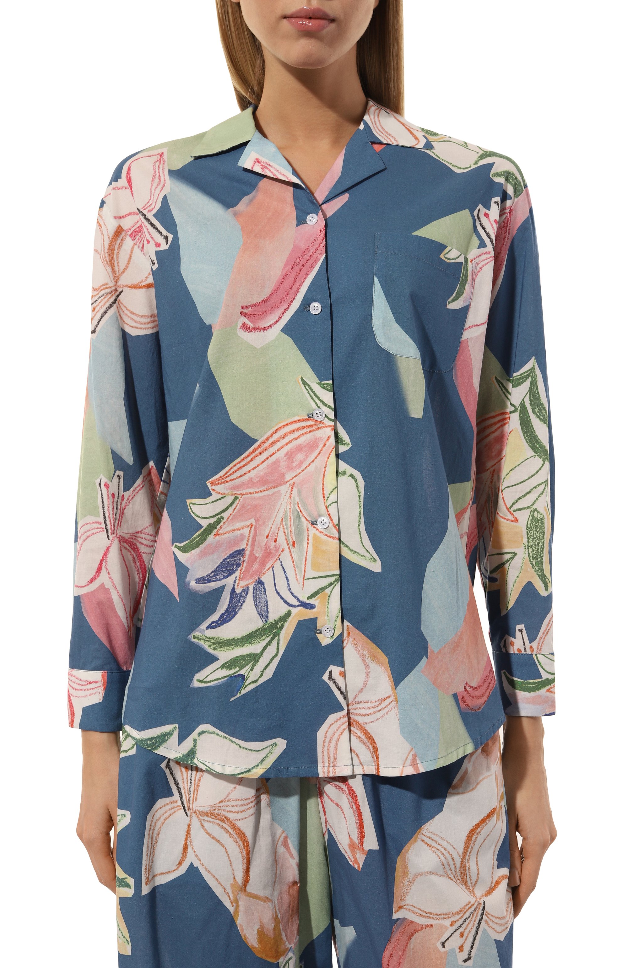 Хлопковая пижама ANY WOWZERS, арт. WKND02-LILB, фото 3