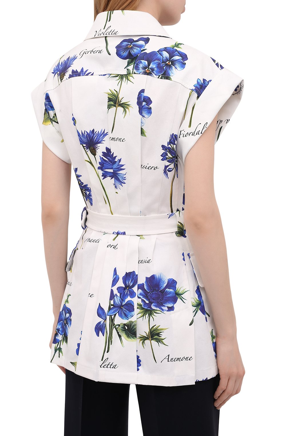 Хлопковый жакет DOLCE & GABBANA, арт. I2B87W/GDZAH, фото 4