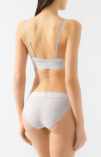 Хлопковые трусы-слипы с логотипом бренда CALVIN KLEIN, арт. QF4921E, фото 3