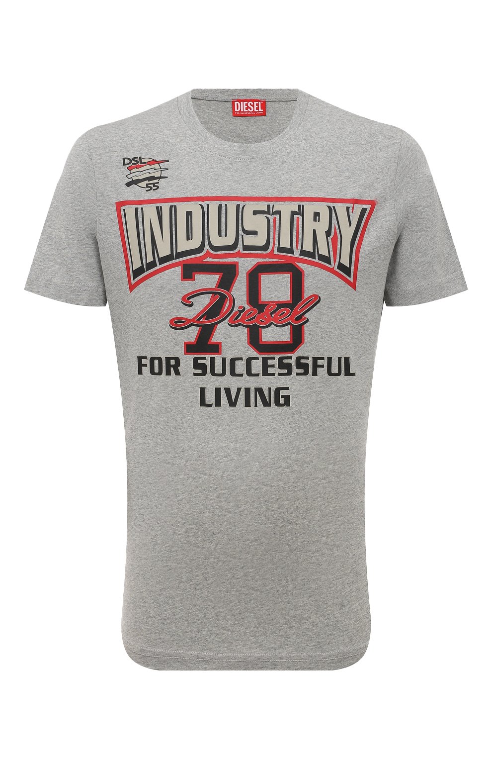 Хлопковая футболка DIESEL, арт. A11047/0GRAI, фото 1