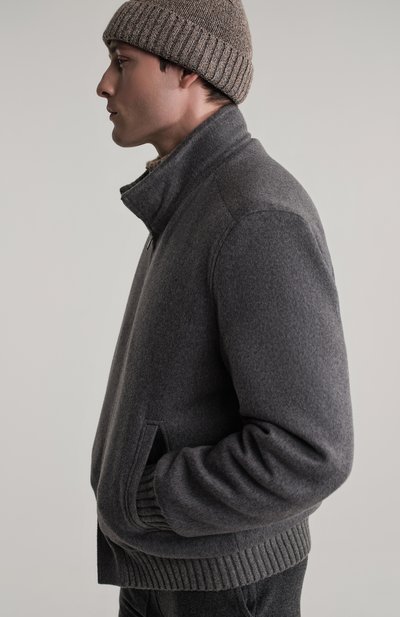 Кашемировая шапка ZEGNA, арт. BNI/UEAT04A8, фото 4