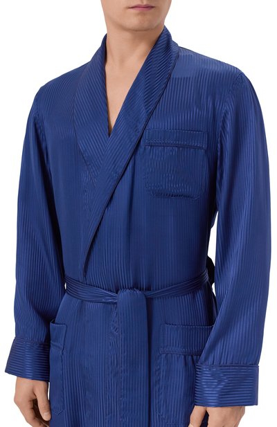 Шелковый халат DEREK ROSE, арт. 5505/W0BU008, фото 5