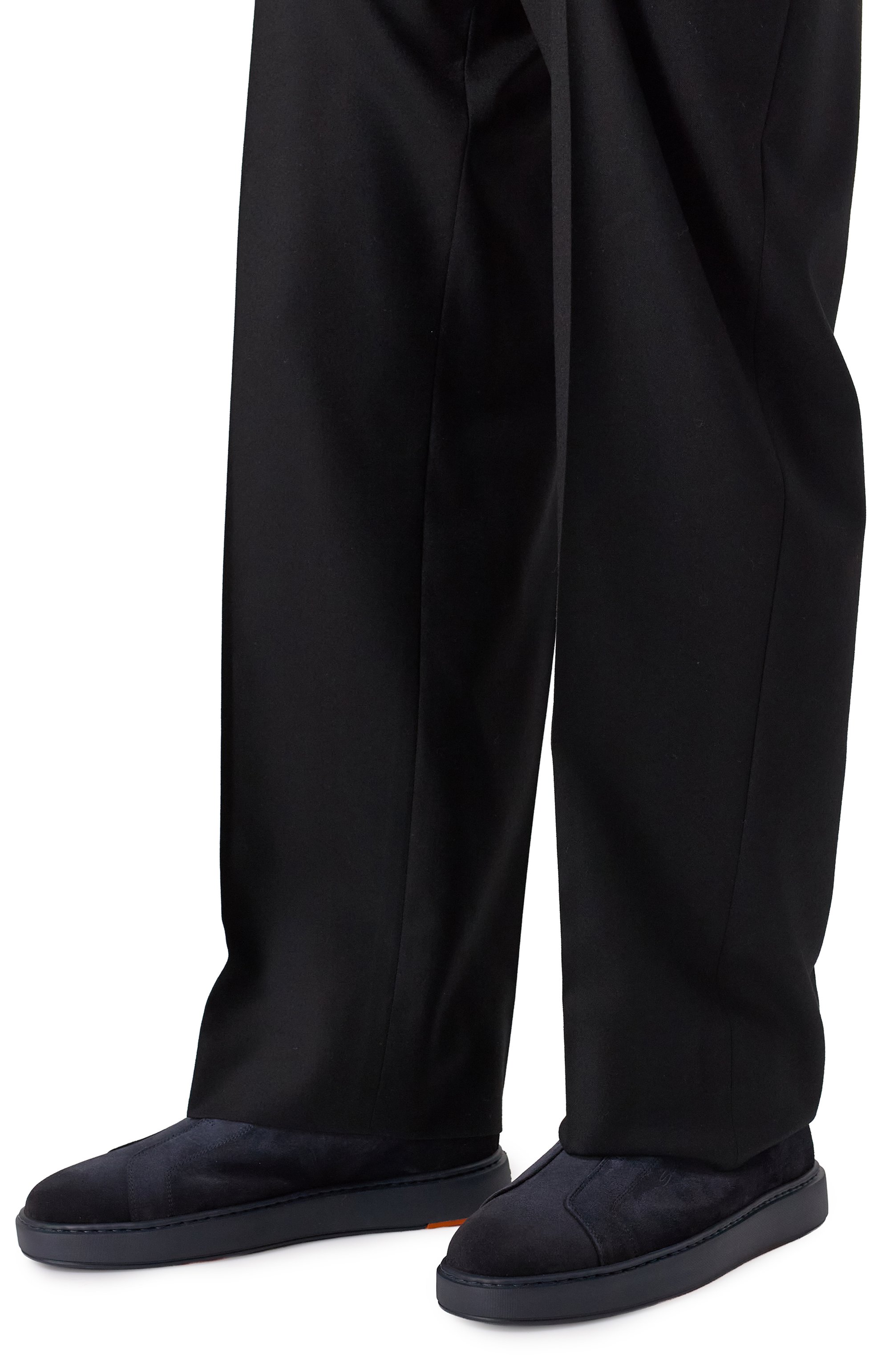 Замшевые кеды cleanic SANTONI, арт. MBCG221050CATGEL, фото 3