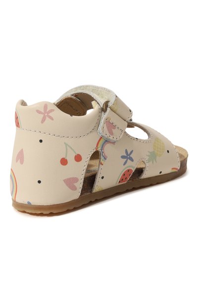 Кожаные сандалии FALCOTTO кремового цвета по цене 9630 руб., арт. 1500737/A3/18-26, фото 3 Кожаные сандалии FALCOTTO, арт. 1500737/A3/18-26, фото 3