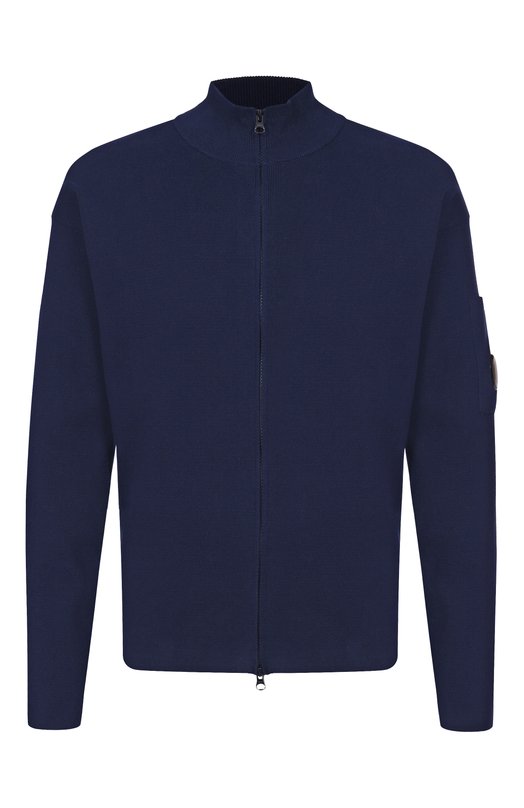 Хлопковый кардиган C.P. Company 20CMKN096A/110560A Синий 20CMKN096A/110560A