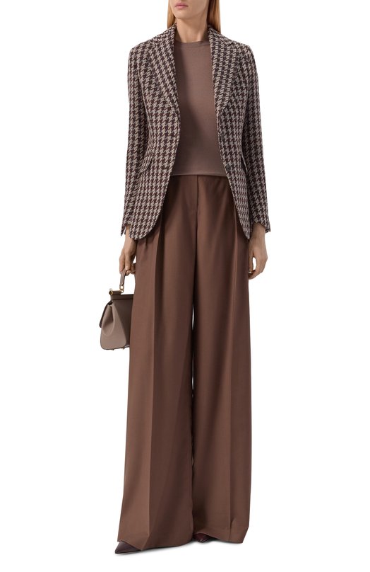 Твидовый жакет MVST SDG200/S0732813 Коричневый  SDG200/S0732813 Фото 2