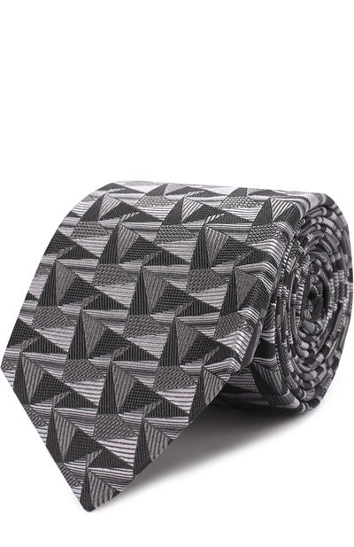 Мужской шелковый галстук с узором TURNBULL & ASSER, арт. TIE002-BB230