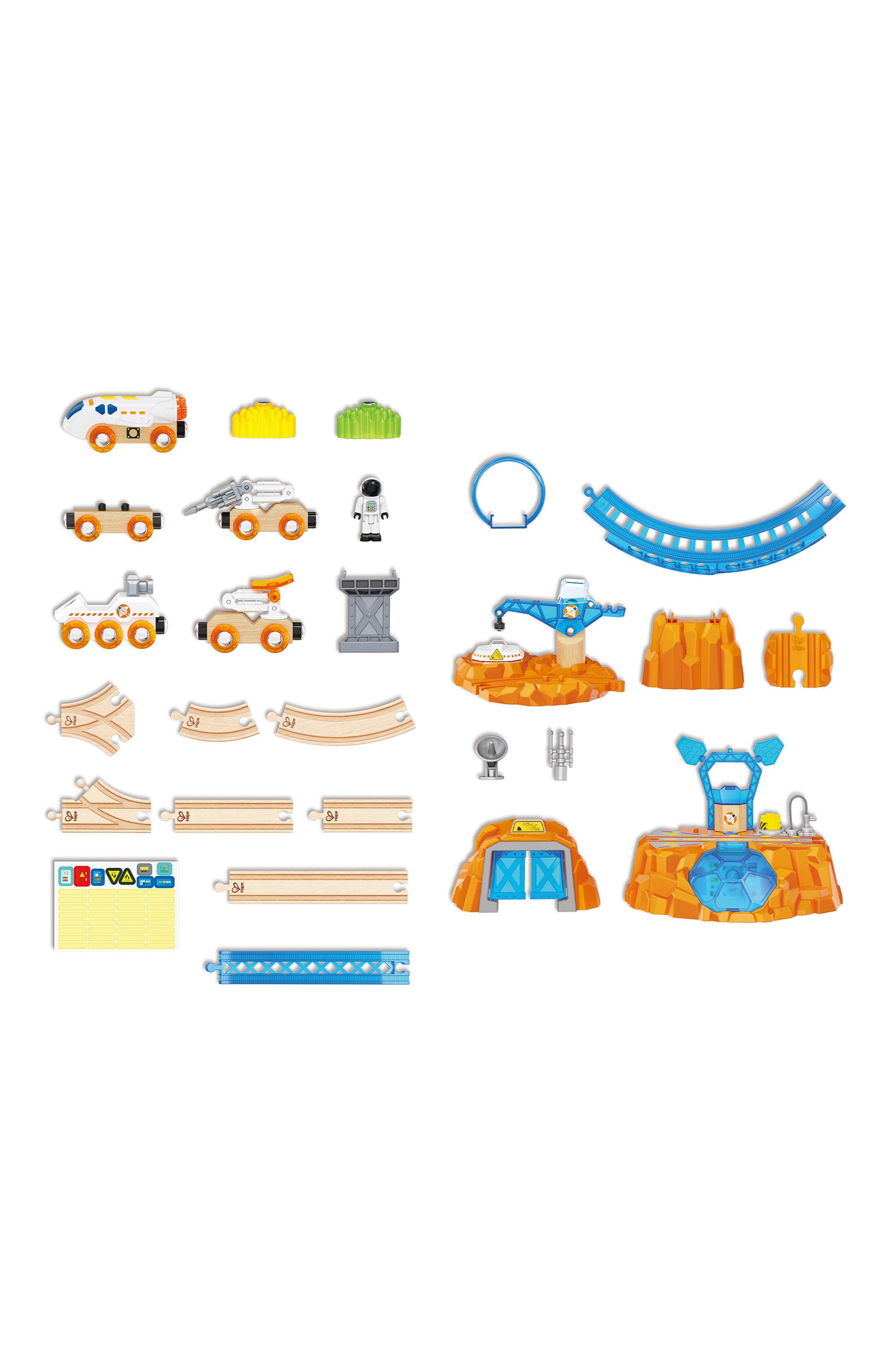 Железная дорога космос HAPE разноцветного цвета по цене 21710 руб., арт. E3799_HP, фото 4 Железная дорога космос HAPE, арт. E3799_HP, фото 4