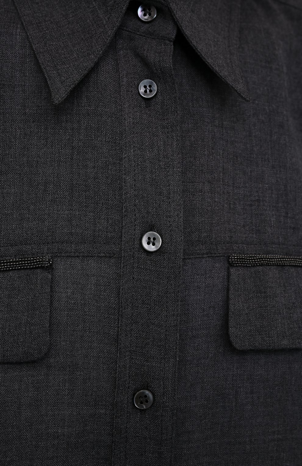 Шерстяная рубашка BRUNELLO CUCINELLI, арт. MP914NQ706, фото 5