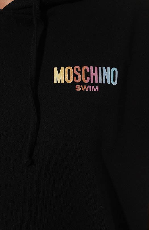 фото Хлопковое худи moschino