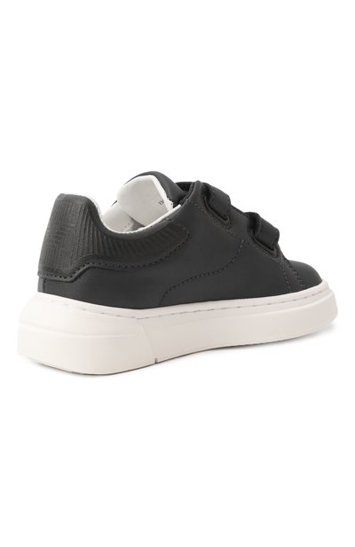 Кожаные кеды EMPORIO ARMANI, арт. XMX022/XCC76, фото 3