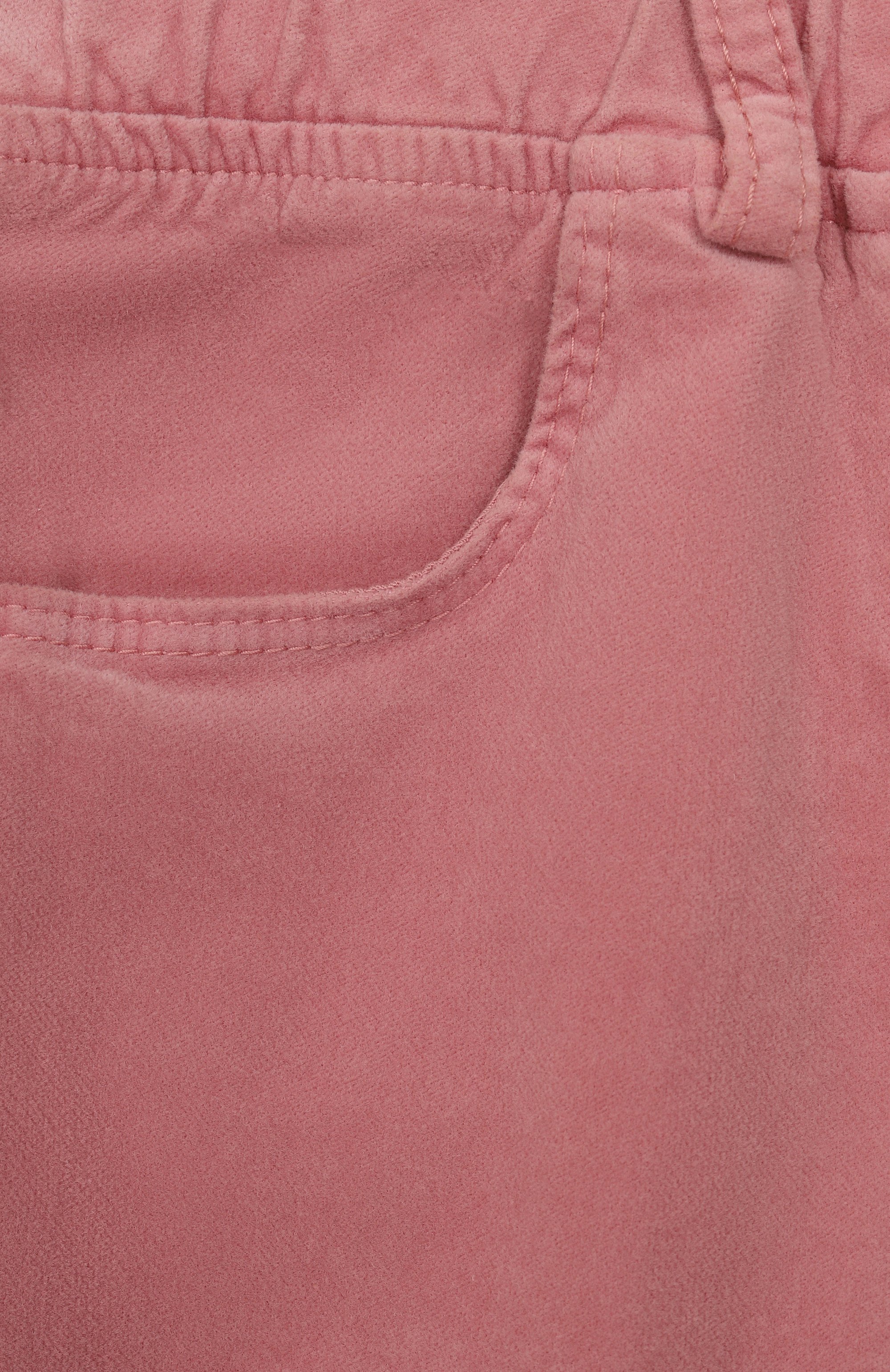 Хлопковые брюки IL GUFO розового цвета по цене 16450 руб., арт. A25GPL0008V6006/5-8, фото 3 Хлопковые брюки IL GUFO, арт. A25GPL0008V6006/5-8, фото 3