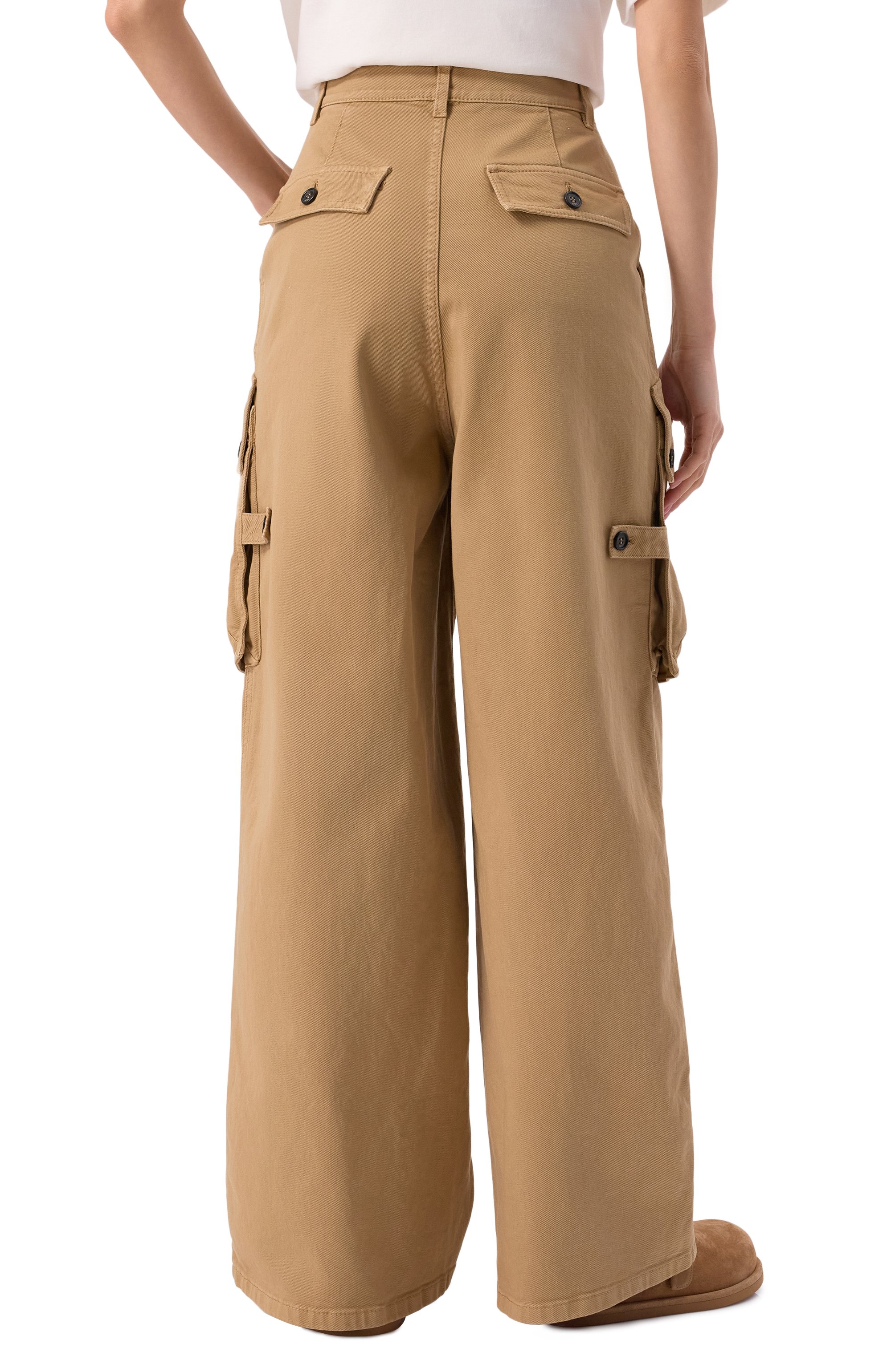 Хлопковые брюки-карго N21, арт. B081/0068, фото 4