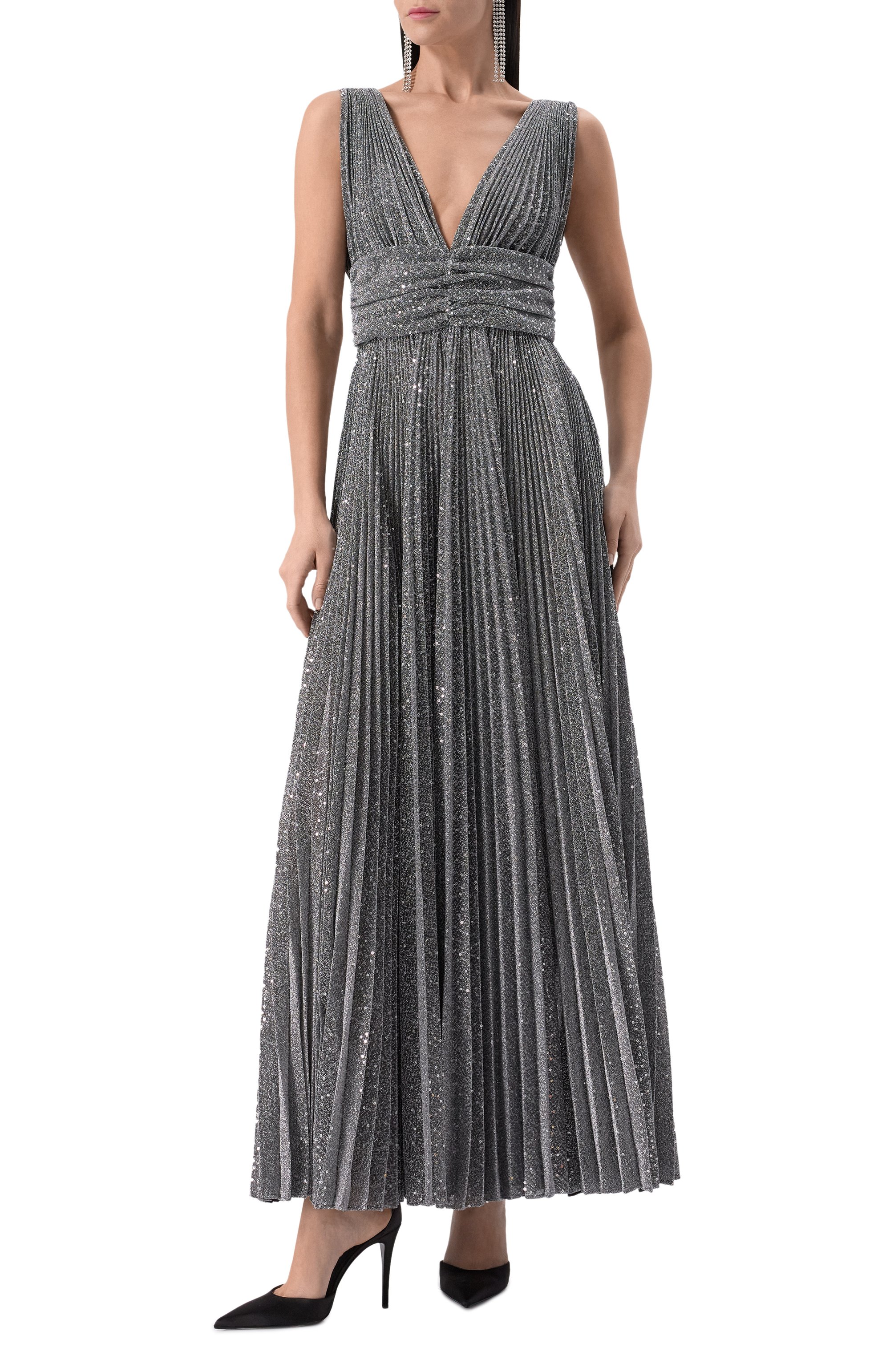 Платье с отделкой пайетками DOLCE & GABBANA, арт. F6TKJT/HLM4U, фото 2