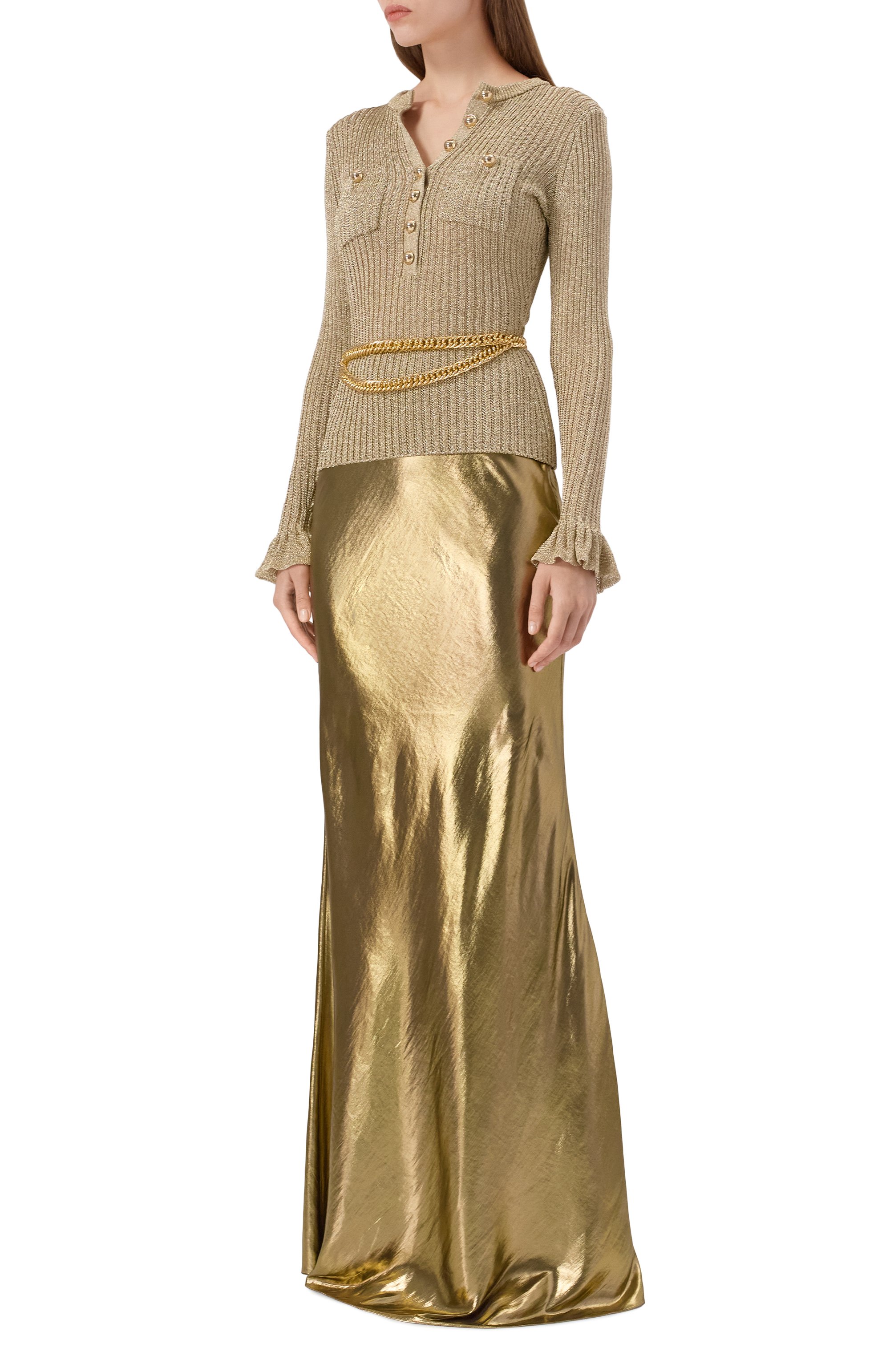 Юбка SELF-PORTRAIT, арт. SC25010XSKGD, фото 2