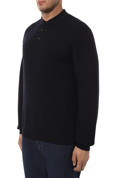 Шерстяное поло CANALI, арт. C0991B/MK01972, фото 3