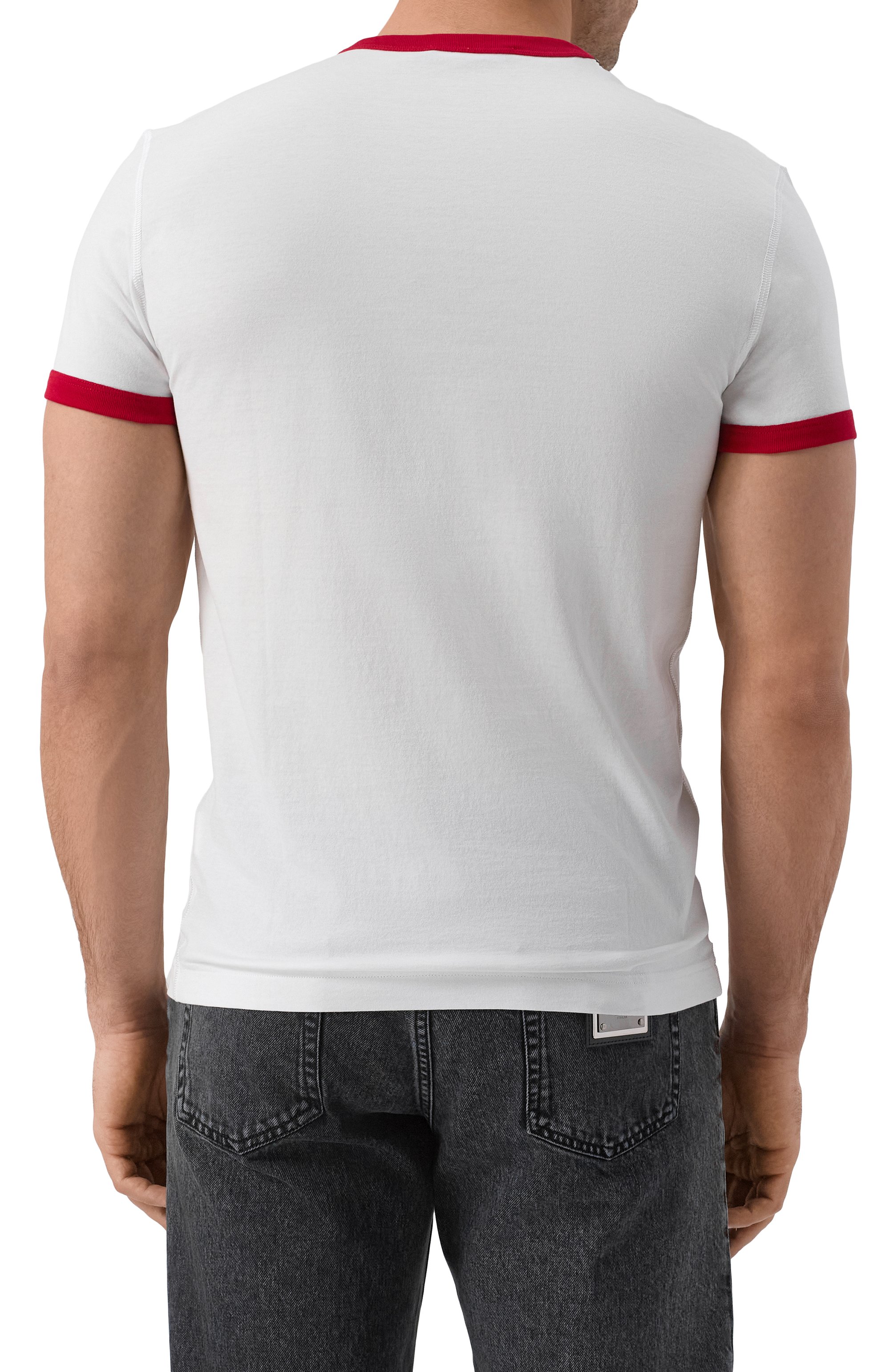 Хлопковая футболка DOLCE & GABBANA, арт. G8PV1T/G704X, фото 4