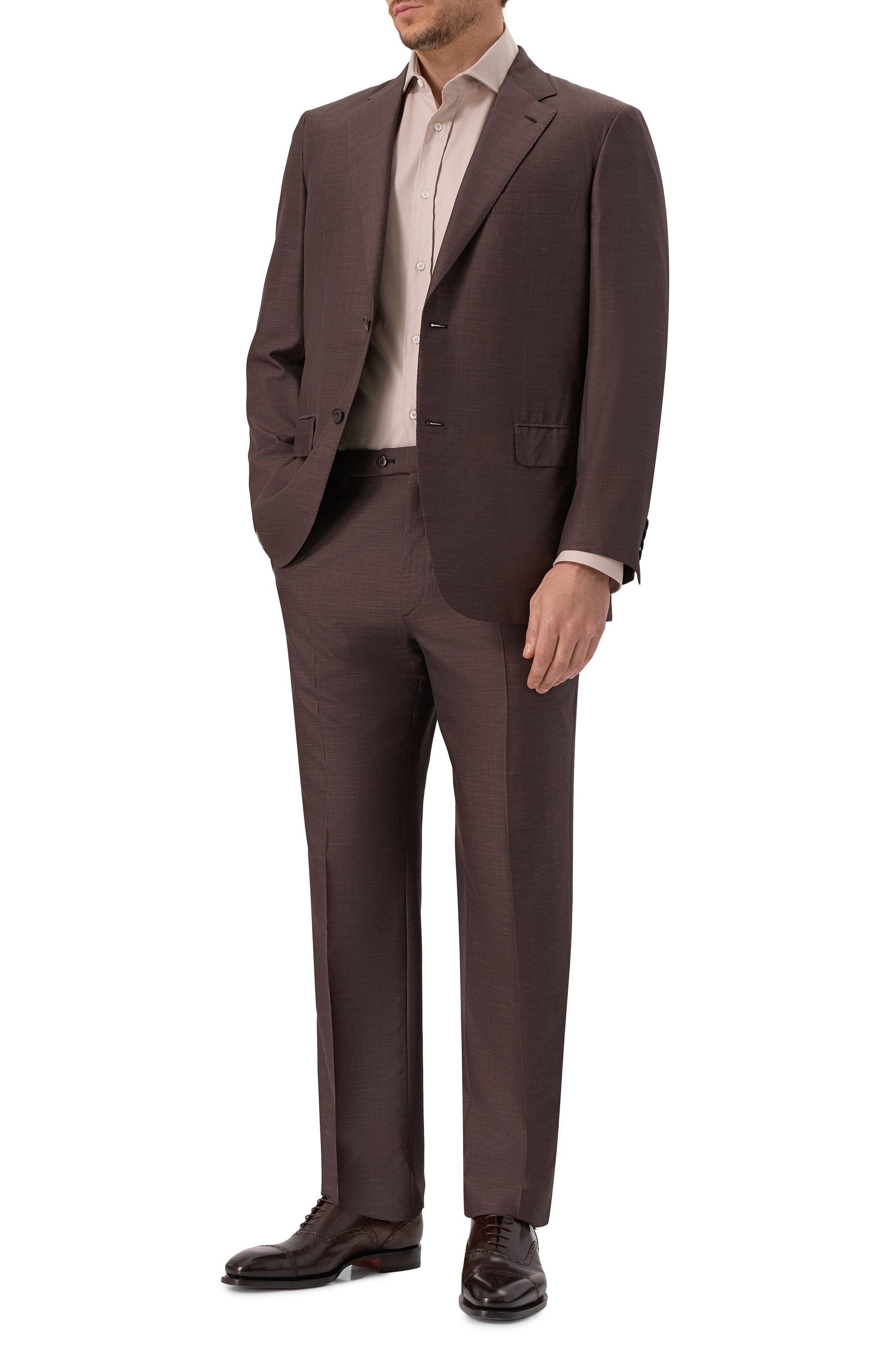 Костюм из шерсти и шелка BRIONI, арт. RAH00U/P9A5L/PARLAMENT0, фото 2