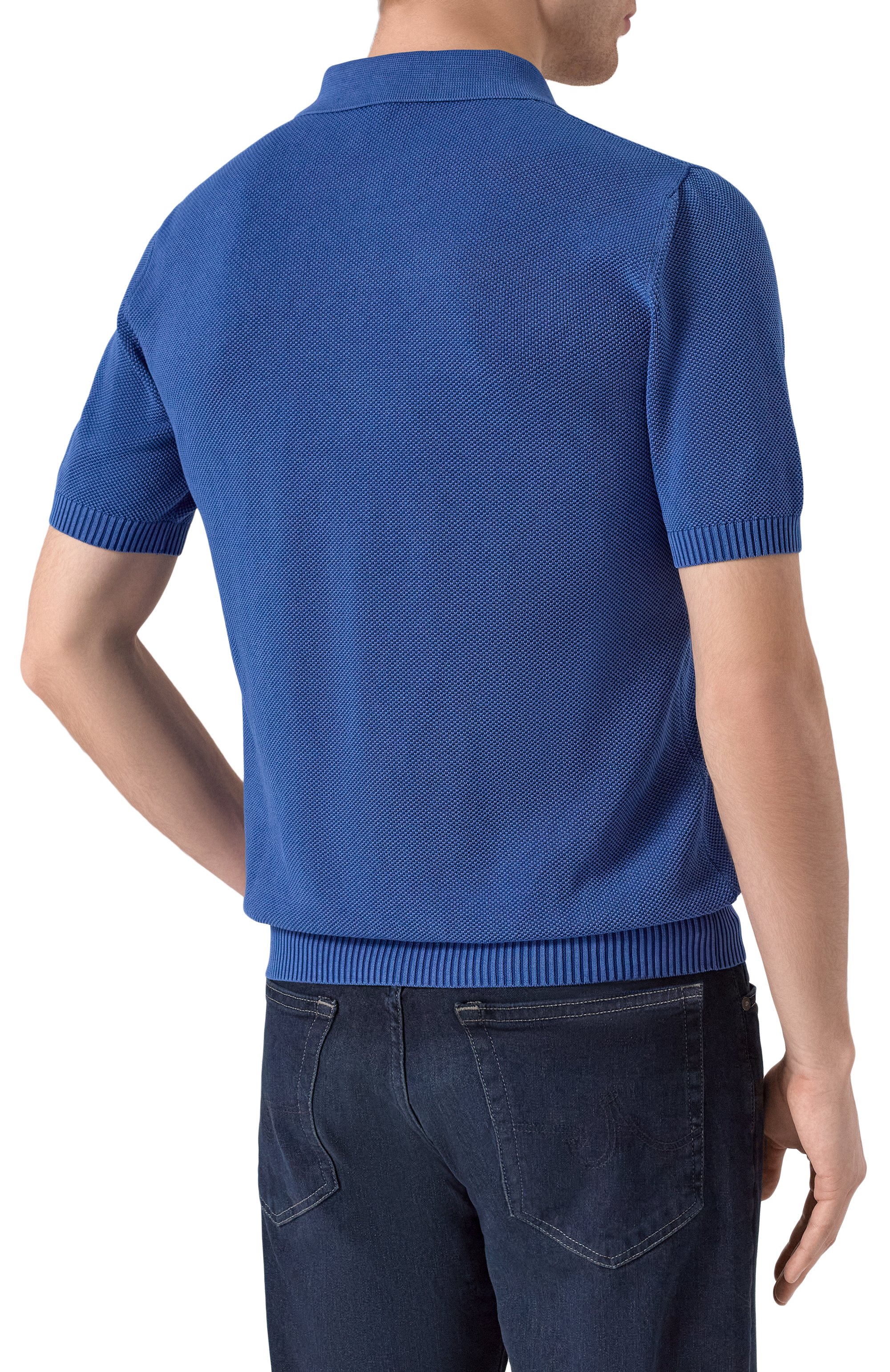 Хлопковое поло BOGLIOLI, арт. 91554T/SB4801, фото 4