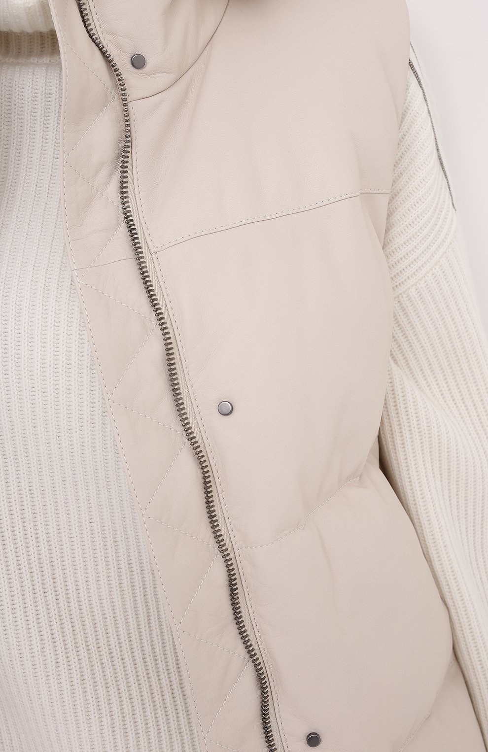 Пуховый жилет BRUNELLO CUCINELLI, арт. MPTAN8376, фото 5