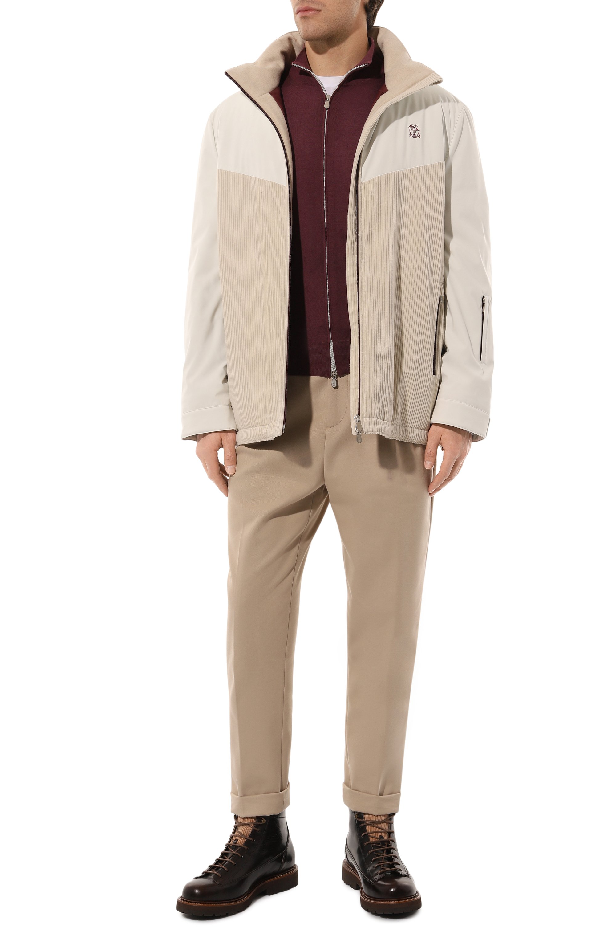 Кожаные ботинки urban outdoor BRUNELLO CUCINELLI, арт. MZUWXPW717, фото 2