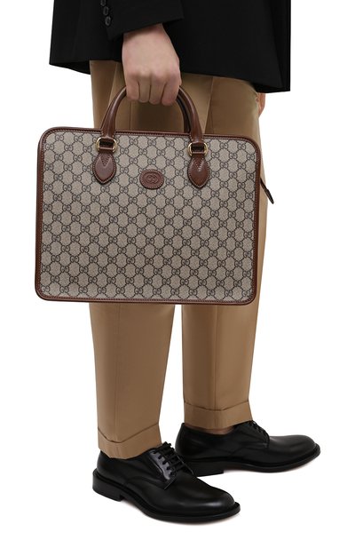 Комбинированная сумка для ноутбука GUCCI, арт. 674143/92TCG, фото 2