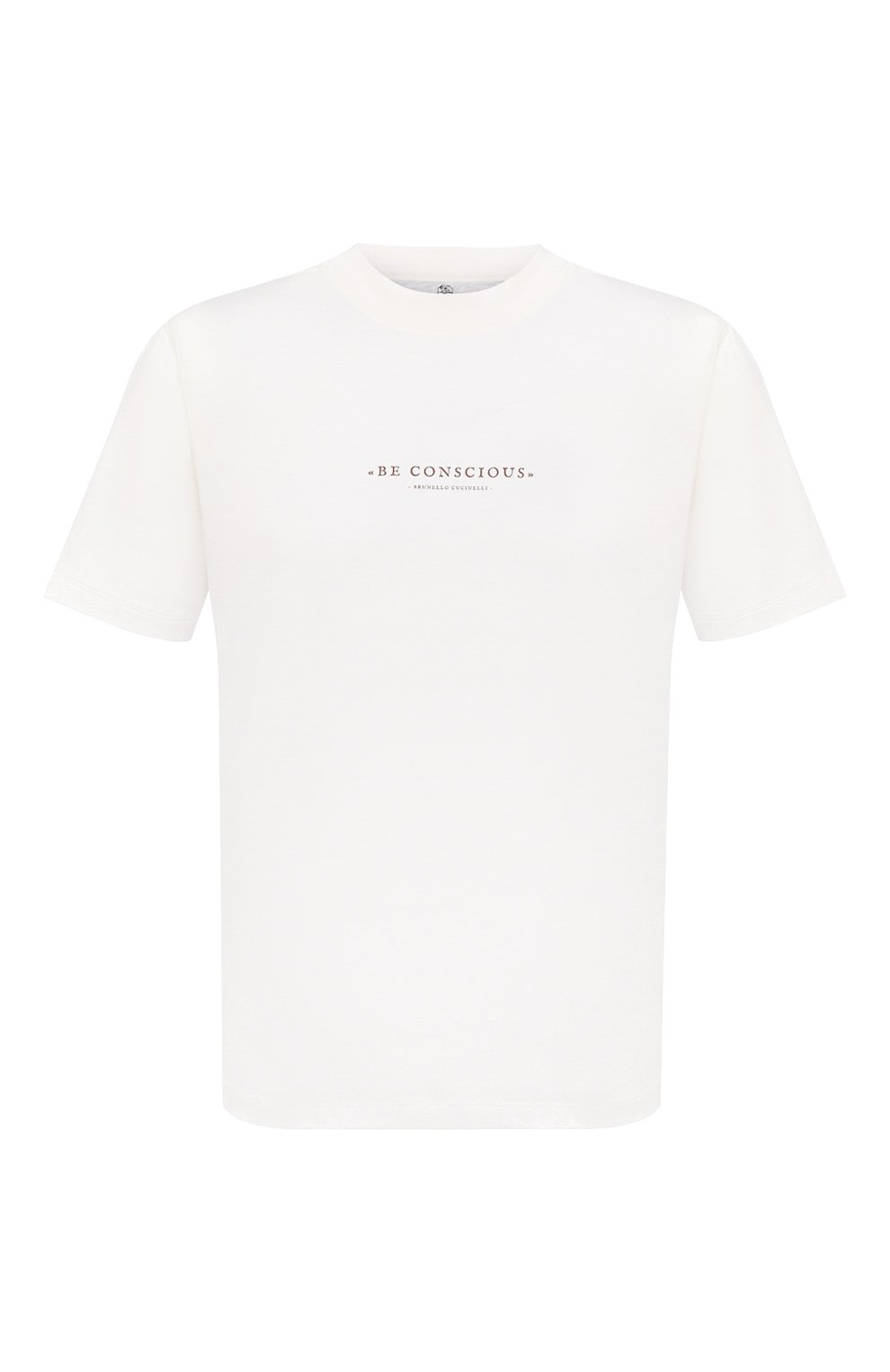 Хлопковая футболка BRUNELLO CUCINELLI, арт. M0T817110, фото 1