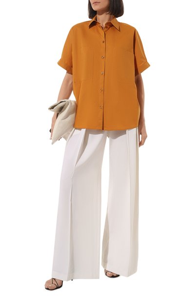 Хлопковая рубашка PATRIZIA PEPE, арт. 2C1482_A9B9, фото 2