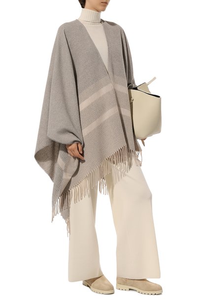 Шерстяное пончо D.EXTERIOR, арт. 59974, фото 2