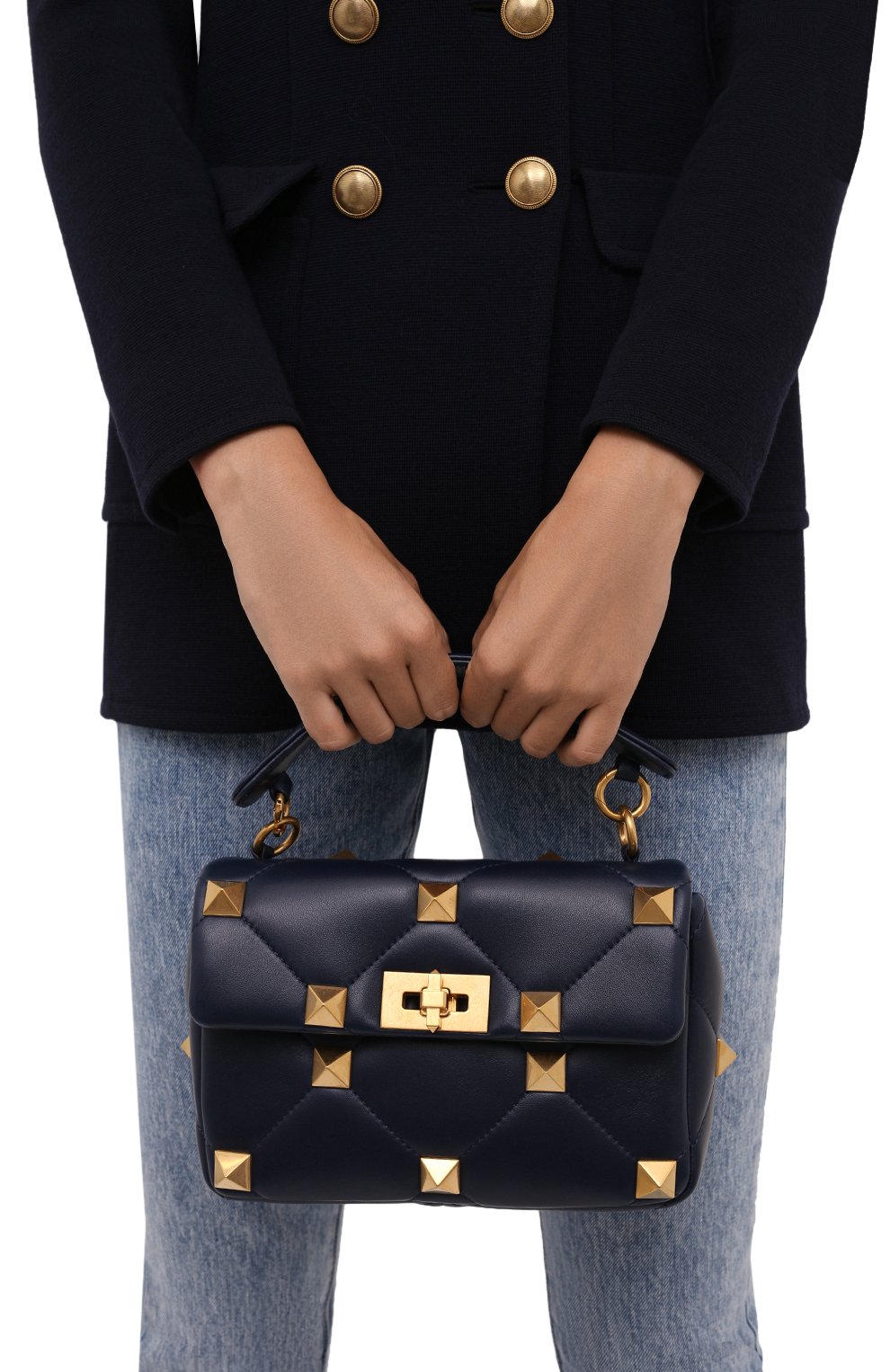 Сумка roman stud medium VALENTINO, арт. WW2B0I82/BSF, фото 2