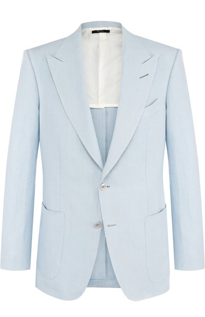 Однобортный льняной пиджак TOM FORD, арт. 373R22/15HA40, фото 1