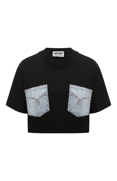 Хлопковая футболка M05CH1NO JEANS, арт. 232K2/A1205/8762, фото 1