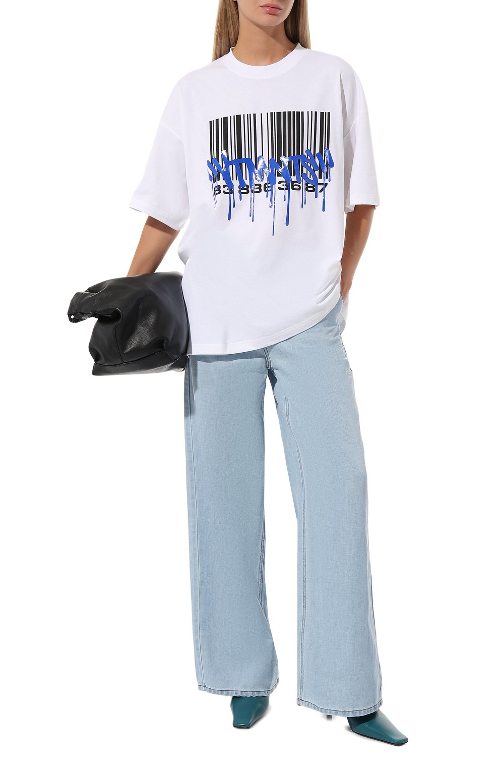 Хлопковая футболка VTMNTS, арт. VL18TR400W, фото 2