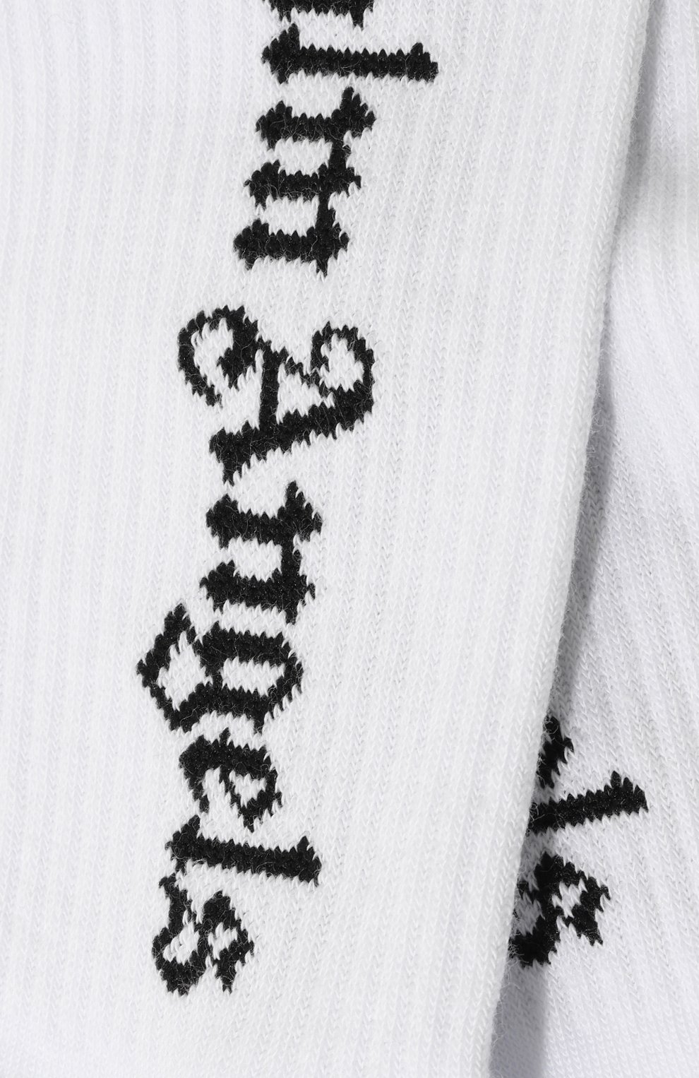 Хлопковые носки PALM ANGELS, арт. PBRA005F22KNI0010110, фото 2