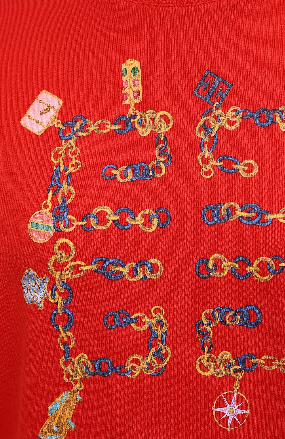 Хлопковый свитшот GIVENCHY, арт. BWJ0193Z4Q, фото 5