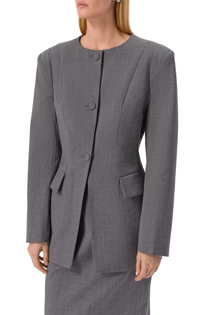 Жакет из шерсти и вискозы BORNE BOURGEOIS, арт. SW-JK-BO-1023, фото 3