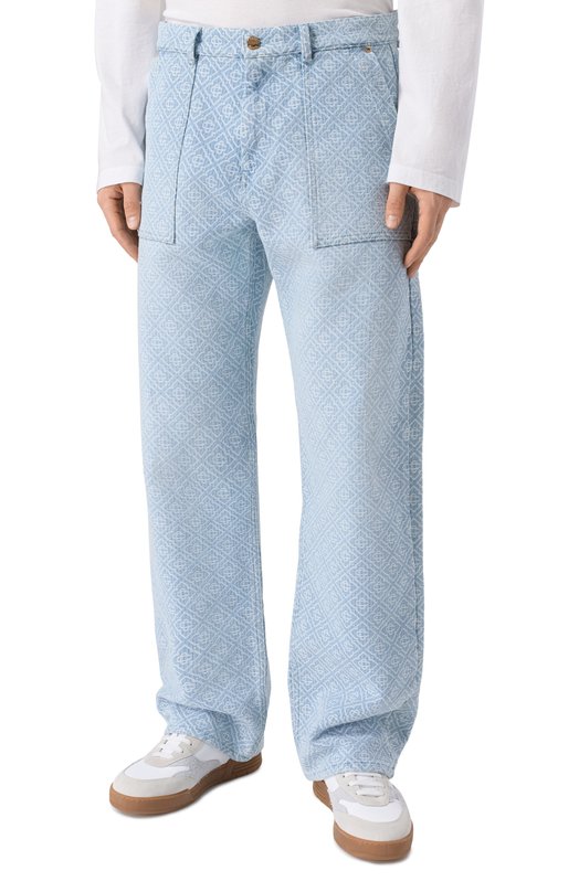 Джинсы Casablanca MPF25-TR-331-01 Голубой  MPF25-TR-331-01 Фото 3