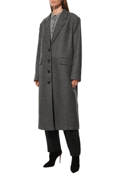 Шерстяное пальто LOOM BY RODINA, арт. LBR-2223COGR, фото 3