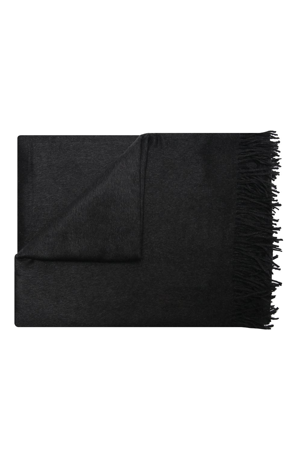 Шелковый плед BRUNELLO CUCINELLI темно-серого цвета по цене 79250 руб., арт. MPAG90D34, фото 1 Шелковый плед BRUNELLO CUCINELLI, арт. MPAG90D34, фото 1