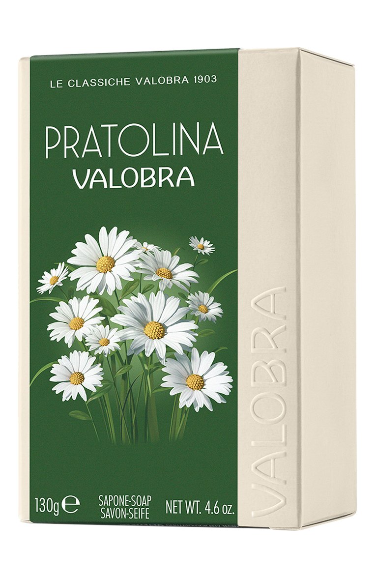 Твердое туалетное мыло pratolina (130g) VALOBRA бесцветного цвета, арт. 403004 | Фото 3 (Региональные ограничения белый список (Axapta Mercury): Не проставлено; Нос: Не проставлено; Назначение: Для тела; Тип продукта: Мыло)