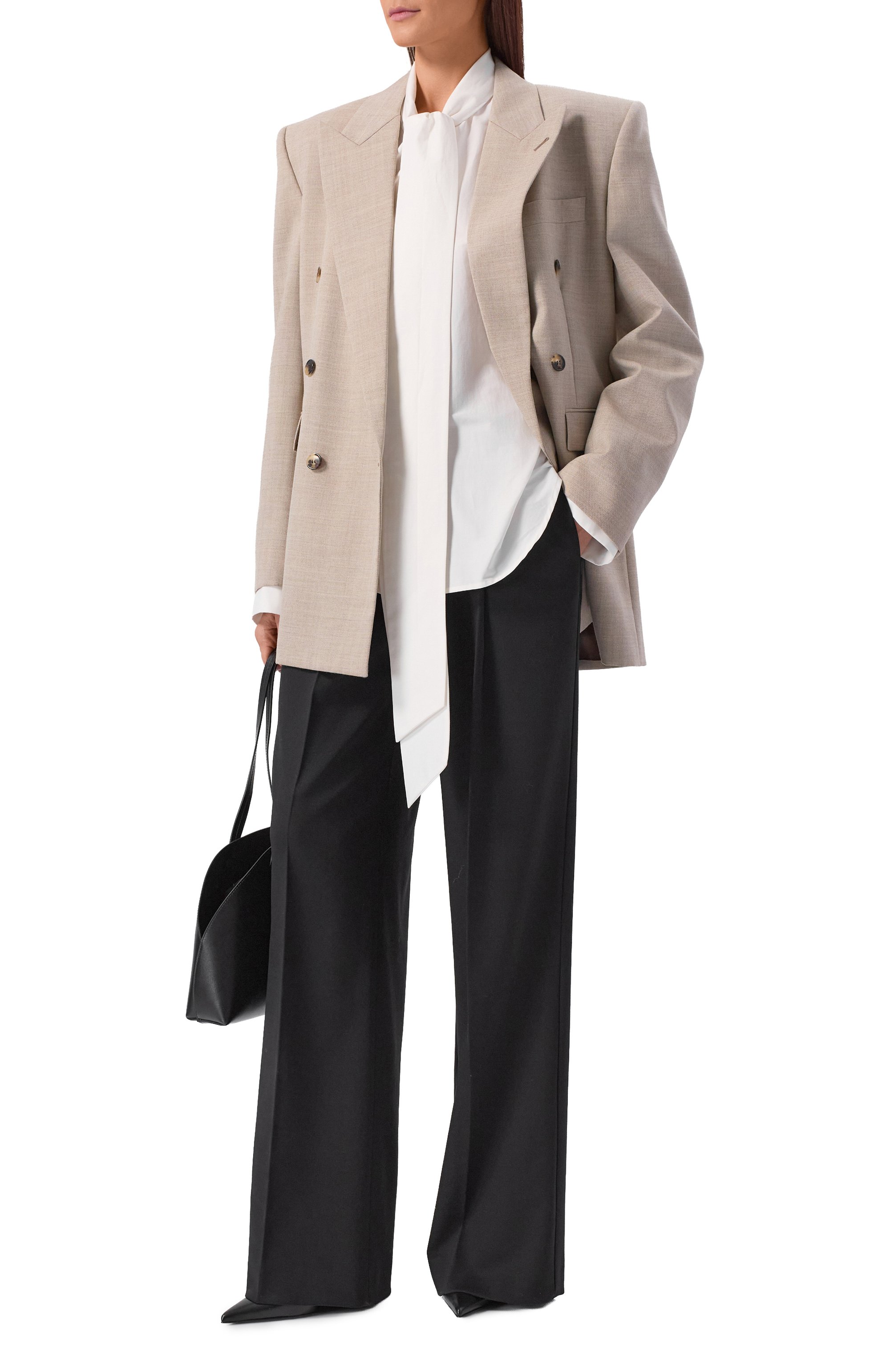 Хлопковая блузка FLASHIN, арт. FF26SHIRBWH, фото 2