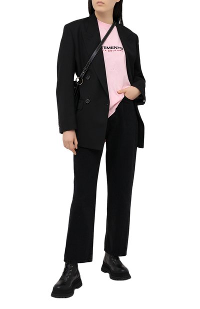 Хлопковая футболка VETEMENTS, арт. UE51TR470P 1610/W, фото 2